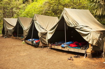 系列基本帆布帐篷木帐篷平台男孩童子军营提供的基础知识为避难所而且不多更多的