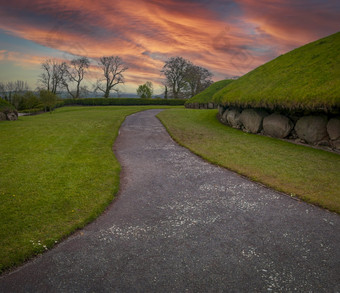 Knowth新石器时代通道坟墓博因河谷米斯郡爱尔兰