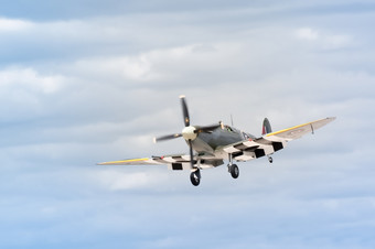 历史英国喷火式战斗机战斗机着陆方法
