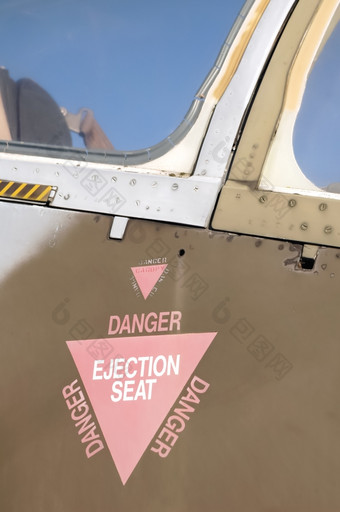 弹射座位标志飞机战斗机驾驶舱