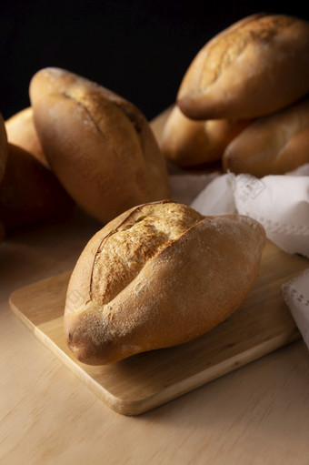 波利略传统的墨西哥面包店白色面包一般使用陪食物和准备墨西哥三明治被称为馅饼