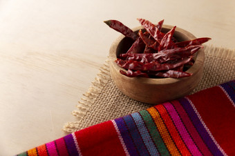 智利阿尔博尔这强有力的墨西哥辣椒可以使用新鲜的<strong>粉干</strong>为萨尔萨舞准备和各种墨西哥菜