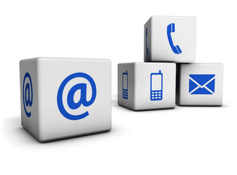 网络联系互联网概念与电子邮件移动电话而且图标而且象征四个多维数据集为网站博客而且行业务