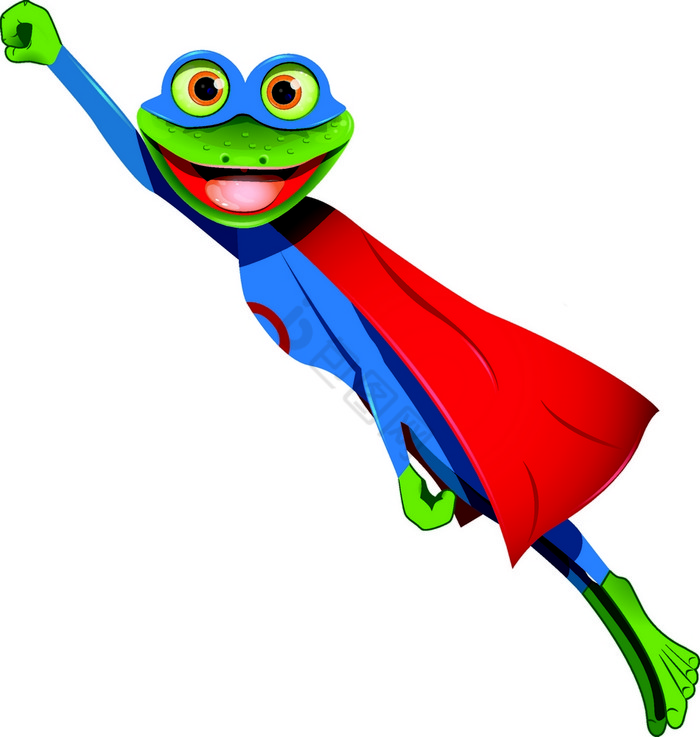 青蛙超人图片