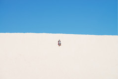 高沙子沙丘小撒哈拉沙漠袋鼠岛南澳大利亚