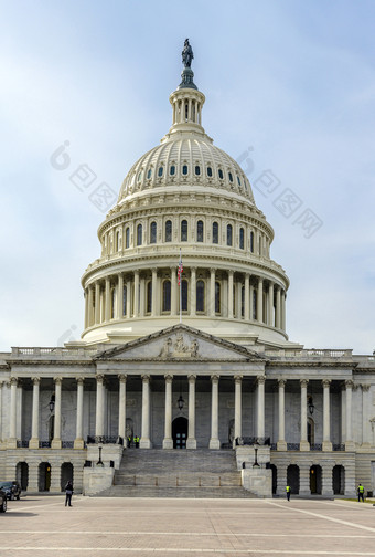 华盛顿美国1月曼联州国会大厦建筑华盛顿政府纪念碑资本国<strong>家政</strong>治权力立法概念