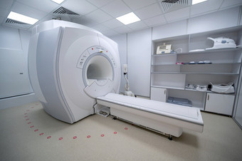 完整的猫扫描系统医院环境磁共振成像扫描医院断层摄影术磁共振成像