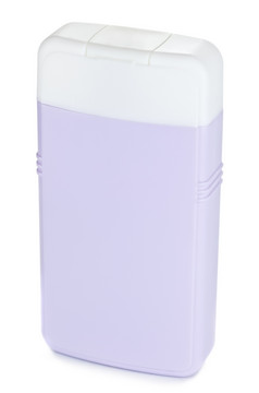 塑料瓶清洁产品孤立的白色