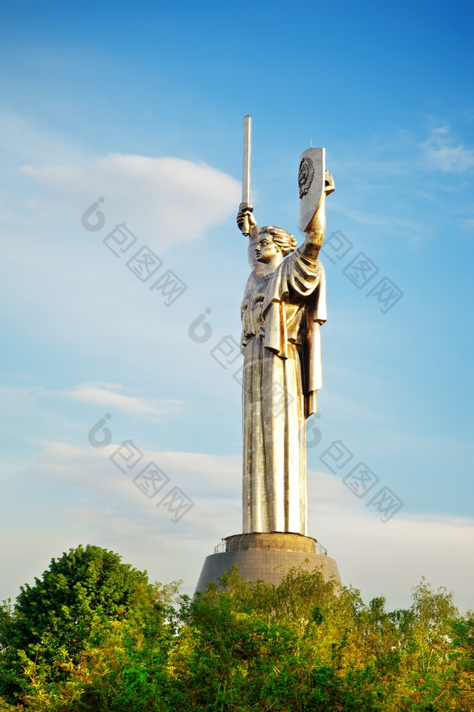 妈妈。的祖国纪念碑基辅乌克兰