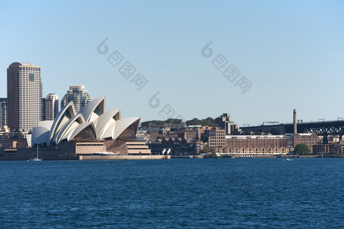 悉尼歌剧房子澳大利亚悉尼歌剧房子澳大利亚与的城市中心的背景旅行而且业务