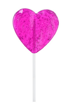 棒棒糖心粉红色的彩色的爱形状孤立的透明的糖果坚持情人节rsquo一天礼物