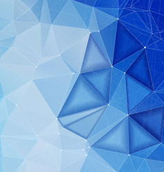 蓝色的多边形背景与行两个三角形状与复制空间几何多边形摘要艺术背景为移动而且网络设计