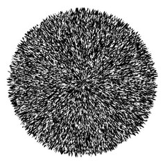 黑色的和白色爆炸背景向量插图