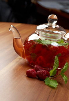 水果浆果茶草莓