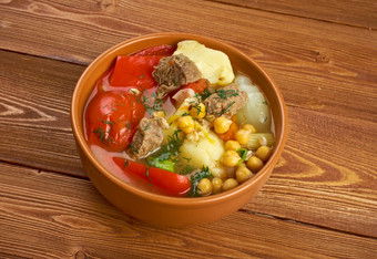 博兹巴什伊朗阿塞拜疆中间东部羊肉汤