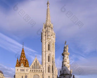 的matthias教堂布达佩斯匈牙利欧洲