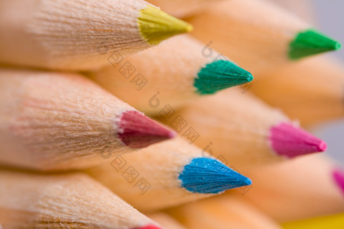 作文铅笔木各种颜色颜色铅笔
