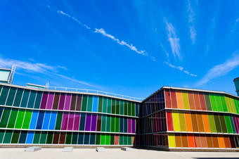 利昂spain-sep外观musac当代艺术博物馆卡斯蒂利亚利昂当代建筑打开视图色彩斑斓的外观9月利昂西班牙musac当代艺术博物馆卡斯蒂利亚利昂