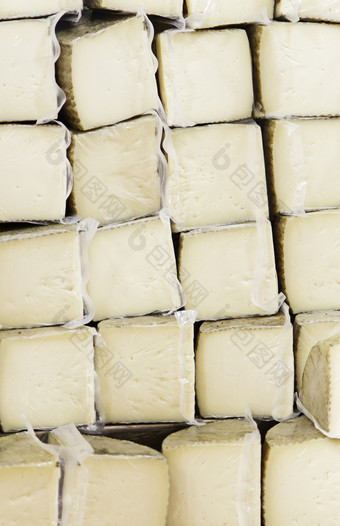 块治愈牛奶酪细节乳制品产品市场块治愈牛奶酪