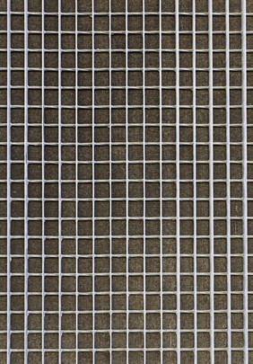 保护金属网格网格细节生锈的金属脏