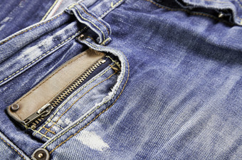 牛仔裤口袋里细节休闲服装口袋里细节现代风格