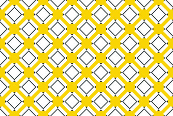 无缝的<strong>几何</strong>模式<strong>黄色</strong>的黑色的和白色颜色