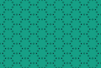无缝的几何模式绿色和黑色的颜色