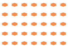 无缝的几何模式设计插图棕色（的）和白色颜色