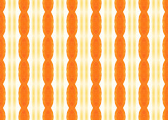 水彩无缝的几何模式设计插图背景纹理黄色的橙色和白色颜色