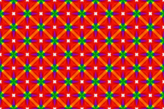 无缝的几何模式设计插图背景纹理使用梯度绿色黄色的蓝色的紫罗兰色的红色的和白色颜色