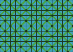 无缝的几何模式设计插图背景纹理蓝色的和绿色颜色