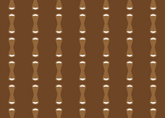 无缝的几何模式设计插图背景纹理棕色（的）和白色颜色