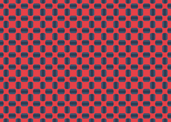 无缝的几何模式设计插图背景纹理蓝色的和红色的颜色