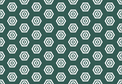 无缝的几何模式设计插图背景纹理绿色和白色颜色