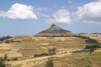 景观关闭贡德尔埃塞俄比亚非洲