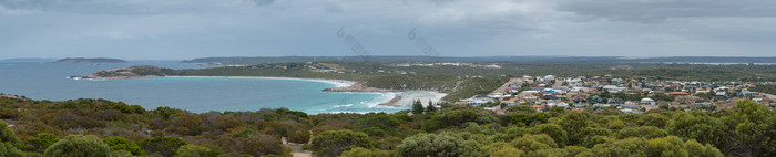 埃斯佩兰斯西方澳大利亚全景视图在的西海滩区域埃斯佩兰斯西方澳大利亚