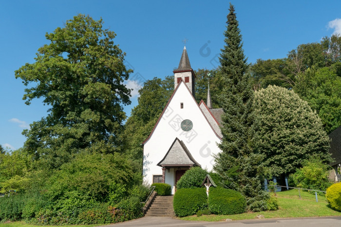 教区教堂领主的回合伯吉施格拉德巴赫德国