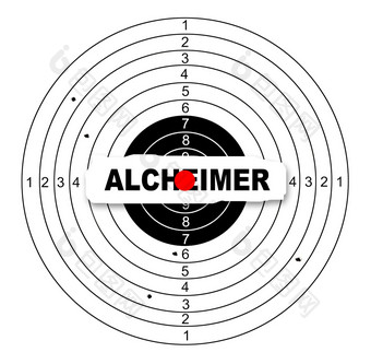 拍摄目标与词alcheimer使软件