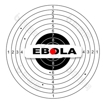 拍摄目标与词埃博拉病毒使软件