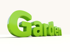 词花园图标白色背景插图