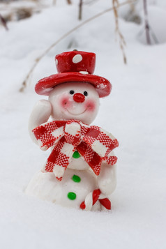 玩具的雪人雪