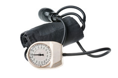 眼压计设备为诊断测量血压力和脉冲健康