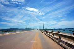 越南国家路交叉沙子山丛林山路线为旅行发现Vietanam景观农村下蓝色的天空一天