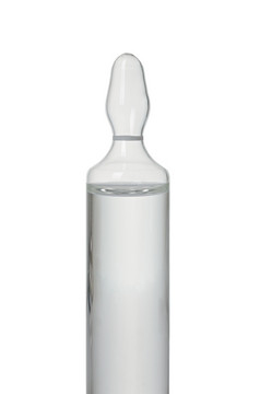 安瓿瓶孤立的白色背景