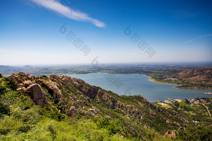 山东省临沂市天马岛风景区天空高端照片