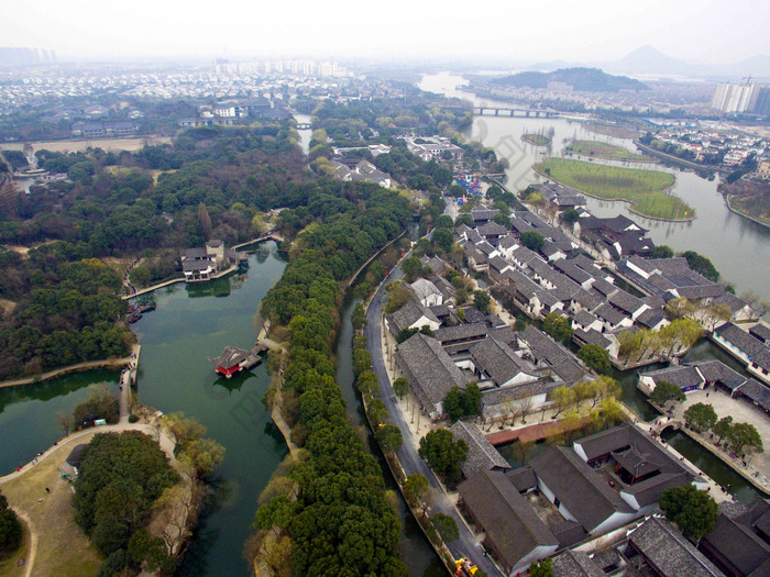 浙江省绍兴柯岩风景区户外氛围拍摄