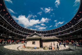 福建省南靖土楼内景