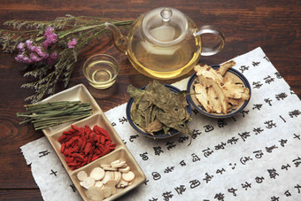 花茶传统文化写实摄影图