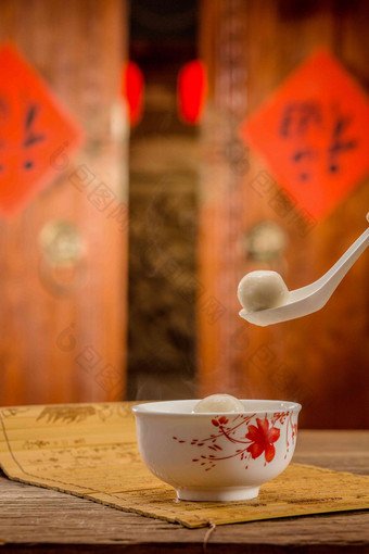 汤圆美食中国中国元素摄影
