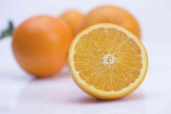 橙子美味甜的高质量摄影